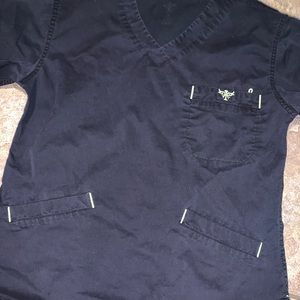 Med couture scrub top